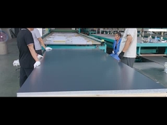 Koil aluminium berlapis warna permukaan yang sering digunakan