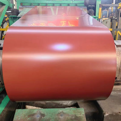 Beli Kumparan Baja Galvalume Berlapis Warna ASTM A755 / CGCC / EN 10346 pembuatan online