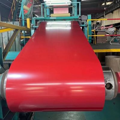Beli PPGI Prepainted Galvanized Steel Coil Warna Merah Putih Hijau Ral 9002 9003 pembuatan online