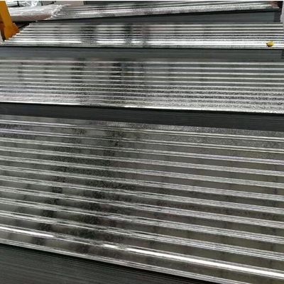 Beli Astm BWG34 Lembaran Bergelombang Galvanis Panel Atap Galvanis Permukaan Terang pembuatan online