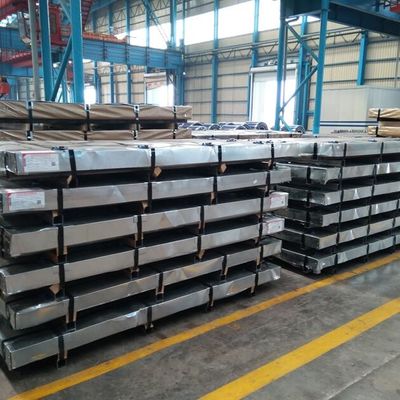 Beli SGCC 24 Gauge Gi Lembaran Polos Panel Baja Galvanis Untuk Bahan Bangunan pembuatan online