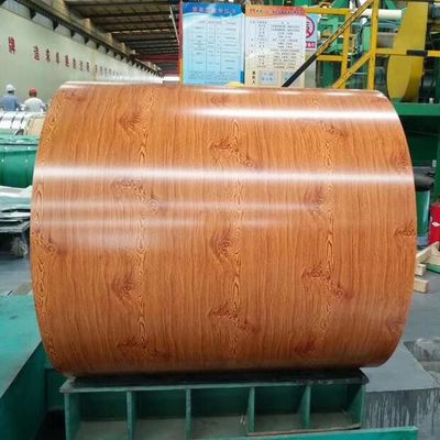 Beli CGCC Wooden Pattern Prepainted Steel Sheet Untuk Dekorasi Interior pembuatan online