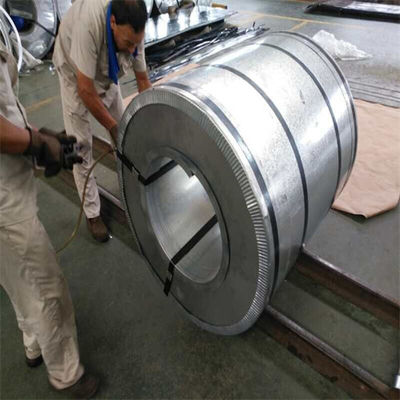 Beli Z81-Z120 Lapisan GI Steel Coil dengan 20gsm-275gsm Zinc dan 508mm/610mm Coil ID pembuatan online