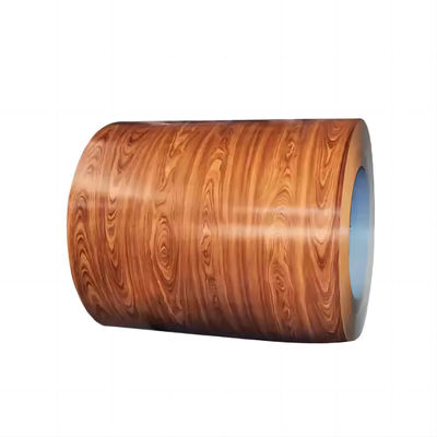 Beli Hot Rolled Prepainted Steel Coil Kayu Pola Permukaan Kayu PPGI pembuatan online