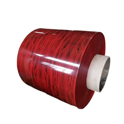 Beli 1.2mm Ketebalan imitasi Kayu Roller Coated Aluminium Coil pembuatan online