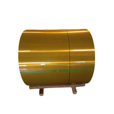 Beli Reflektor Cahaya Bahan Aluminium Permukaan Cermin Warna Emas Paduan AA1070 pembuatan online