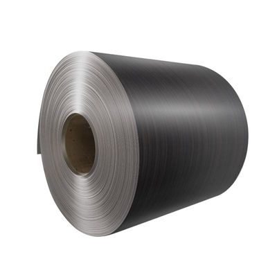 Beli PVDF Coating Dark Grey Silver Brushed Aluminium Coils pembuatan online