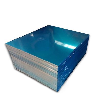Lembar datar 5052 H32 Lembar Aluminium Untuk Tangki Silinder