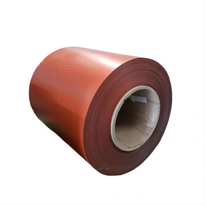3003 Brick Red Aluminium Roofing Coil Aluminium Corrugated Sheet Material