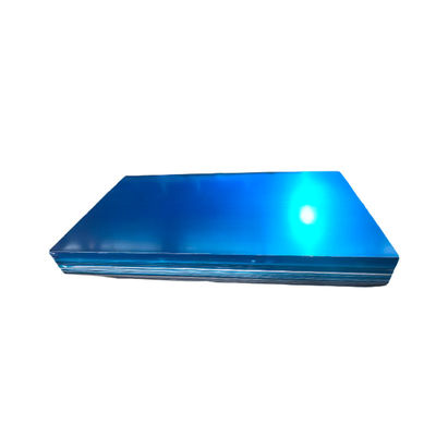 5xxx 5182 Plat paduan aluminium Lembar aluminium 5182 Dengan film biru