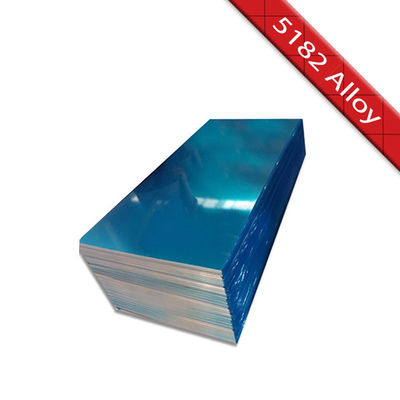 5xxx Kelas 5182 H18 Lembar Aluminium dan 5182 O Lembar Alloy Aluminium