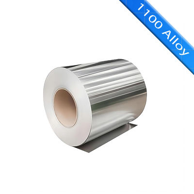 Pure 1100 H18 Aluminium Alloy Coil Aluminium Sheet Roll Untuk Sistem HVAC