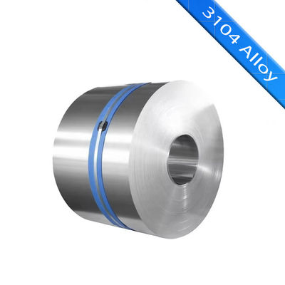 0.27mm ASTM B209 AA3104 Alloy Aluminium Coil 3104 Coil Aluminium Stock