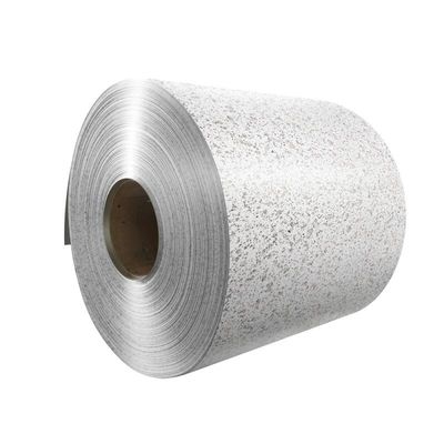 Resistensi goresan 25 / 5UM PVDF Lapisan Batu Pola Koil Aluminium