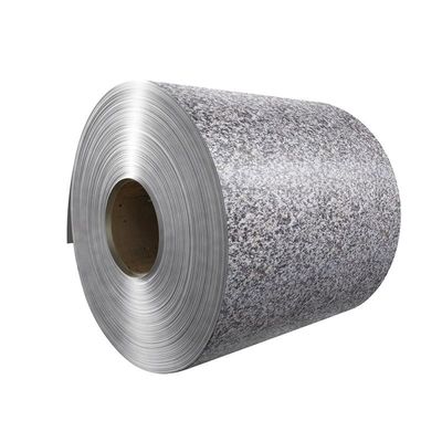 Tinggi tahan lama 2.35MM Ketebalan Batu Koral Biji Warna dilapisi Koil Aluminium